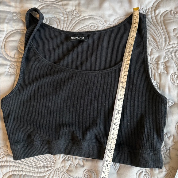 NAADAM 2PCs Midnight Cashmere Tank & Flare Pants - Picture 13 of 16